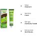 Herbal Time Henna Chestnut N 5 Color Cream | Gray Hair Cover | Temporary Dye with Nettle Extract | Ammonia, Sulfates, Parabens Free | 75ml - Buy Online on GoSupps.com