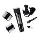 4-in-1 Clipper - Features 5 Speed Options and 4 Adjustable Cutting Lengths - Includes Two Guide Comb Attachments a Cleaning Brush Blade Oil and a Charging Cord