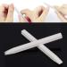 18 Piece Nail File Pumice Stone Cuticle Pusher Pedicure & Manicure Set - White - Buy Online on GoSupps.com