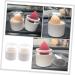 FRCOLOR 8 Pcs Beauty Egg Holder Portable Cotton Pad Case & Makeup Sponge Stand for Travel | Esponjas Para Maquillaje - Buy Online on GoSupps.com