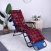 Garden Lounger Seat Cushions Comfortable Sun Lounger Cushion with Non-Slip Strap Recliner Cushion for Indoor Outdoor Office Garden Swing Chair