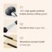 Travel Makeup Brush Set - 5 Pcs Essential Face & Eye Brushes | Portable Travel Makeup Kit with Pouch & Brush Cover | Shop Now for International Delivery - Buy Online on GoSupps.com