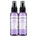 Dr. Bronner's - Organic Hand Sanitizer Spray (Lavender 2 Ounce 2-Pack) - Simple and Effective Formula Cleanses & Sanitizes No Harsh Chemicals Moisturizes and Cleans Hands
