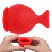 Lip Plumper Device Red Fish Shape Silicone Lip Enhancer for Women Portable Fish Shaped Lip Plumper for Female Beauty to Make Lips Plumper and Thicker