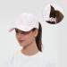 Muryobao Womens Ponytail Baseball Cap Adjustable High Messy Bun Ponycap Lightweight Quick Drying Hat Pink Tie Dye One Size - Buy Online on GoSupps.com