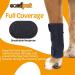 COMFPET Dog Front Leg Brace - Medium Leg Protectors with Metal Strip | Durable Support for Injury Recovery & Protection - Buy Online on GoSupps.com