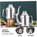 ABOOFAN Oil Can Bacon Grease Container Seasoning Dispenser Metal Soy Sauce Dispenser Oil Storage Bottle Kitchen Storage Container Oil Seasoning Bottle Stainless Steel Oil Bottle 16.5X7X7CM As Shown - Buy Online on GoSupps.com