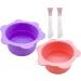 2PC Silicone Wax Warm Bowl Set - Reusable Liner & Spatulas | Non-Waxed Pot Replacement for Wax Melts - Buy Online on GoSupps.com