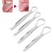 Stainless Steel Adult Tongue Scraper Set - Portable Reusable Fresh Breath Cleaner (2pcs, S) - Buy Online on GoSupps.com