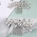 ISLHJDD Rhinestone Hair Side Comb Shining Hair Barrettes Wedding Hair Comb Crystal Hair Accessories Bridal Head Pieces for Women and Girls - Buy Online on GoSupps.com