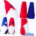 Cabilock 1pc Independence Day Doll Decor Desk Topper Shamrock Bracelet Desktop Faceless Doll Props Household Red 29x22x9cm - Buy Online on GoSupps.com