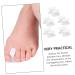 5 Pairs Toe Splitter Separator for Hallux Durable Bunion Straightener & Big Toe Protector - Practical Halloween Edition - White 3.6x3.3cm - Buy Online on GoSupps.com