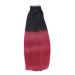 Tape In Hair Extensions - 1B/Burgundy Ombre - 50cm 30 Bricks 100% Remy Real Hair | Tresse by Novon Hair Extensions - Buy Online on GoSupps.com