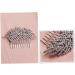 Angoily Bridal Headpiece Bridal Hair Accessories Pearl Hair Accessories Rhinestone Hair Clip Rhinestone Hair Comb Wedding Hair Comb Pearl Hair Clip Tiara Dress Bride Hair Dryer - Buy Online on GoSupps.com