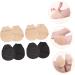 FRCOLOR 4 Pairs Forefoot Socks Low Cut Socks Foot Pads for Women of Foot Cushion Socks High Heeled Shoes Pads Sweat-Absorbent Forefoot Pads High-Heeled Shoes Pads Cotton Floor Mat Summer - Buy Online on GoSupps.com