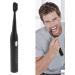 Mumusuki Electric Toothbrush for Adults - Rechargeable 4 Soft Bristle Heads Waterproof Black Gold | Excellent Gift Option - Buy Online on GoSupps.com