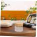 HONMEET Glass Jar Containers with Lids Glass Container with Lid Makeup Container Terrarium Fogger Terrariums Small Jar with Lid Body Butters Wood With Cover Travel Small Container - Buy Online on GoSupps.com
