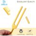 528 Hz Metal Tuning Fork - Healing Aluminum Chakra Tuning Fork with Cleaning Cloth & Silicone Hammer | Perfect for DNA Repair & Sound Therapy - Buy Online on GoSupps.com