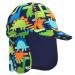 Gifts Treat Kids Legionnaires Hat UPF 50+ Sun Protection Swim Cap Flap Hat for Kids Quick Drying Boys Sun Hat with Neck Protection for Beach Seaside Pool 2-4 Years UV FLAP Dinosaur