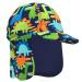 Gifts Treat Kids Legionnaires Hat UPF 50+ Sun Protection Swim Cap Flap Hat for Kids Quick Drying Boys Sun Hat with Neck Protection for Beach Seaside Pool 6-8 Years UV FLAP Dinosaur
