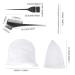 Nitaiun 4-Piece Hair Coloring Highlights Set - Silicone Stem Hood Hairdressing Cap & Metal Hook Needle for Salon & Home Dyeing - Buy Online on GoSupps.com