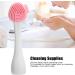 HOKZYHOUSE Manual Facial Cleansing Brushes Handheld Silicone Face Cleaning Brush ma sk DIY Mixing Stick Makeup Cleansing Brush for Home Hotel(Pink and white single head) - Buy Online on GoSupps.com