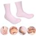 Silicone Socks Shock for Absorption Pressure Silicone Moisturizing Socks Prevent Cracking Silicone Gel Socks for Women and Men(L) - Buy Online on GoSupps.com