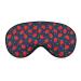 Ripe Strawberries Sleep Mask for Women Adjustable Sleeping Eye Shades Cover with Elastic Strap