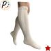 Original White Compression Leg Socks 20-30 mmHg - Zipper Closed Toe L/XL - Best for Travel & Health - Buy Online on GoSupps.com