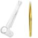 Vetus Eyelash Tweezers Set for Extensions & Volume Technique - 4x MCS-12 to MCS-19 | Premium Grey Tweezers for Precision Application - International Shipping Available - Buy Online on GoSupps.com