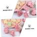 GRIRIW Elephant 1 Biscuit Mold Bunny Cookies Cakesicles Mold Bunny Stencil Rabbit Candy Biscuits Mold Metal 3D Fried Animal 7.6x5cm Pink - Buy Online on GoSupps.com