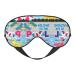Flamingo and Swimming Pool Eye mask Soft Elastic and Adjustable Nighttime Comfort Sleeping mask Suitable for Both Men and Women