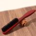 Premium Boar Bristle Beard Brush for Men - Easy-to-Use Mustache & Hair Brush - Perfect for Grooming & Shaving - International Shipping Available - Buy Online on GoSupps.com