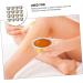 Adocarn 100-Piece Wax Melting Shell Hair Removal Tool Set | Wax Heating Bowl & Chocolate Melter - 5x5cm | Premium Household Tools - Buy Online on GoSupps.com