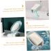 2 Pcs Boxes Soap Drainer Leaf Aluminum Storage - Buy Online on GoSupps.com