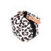 Pratvider pacifier holder case baby pacifier bag with clip - pacifier holder for diaper bag stylish storage container for pacifier for 2 pacifier leopard patterns