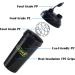 5-Pack Protein Shaker Bottles - BPA-Free Cups with Mixer Balls for Protein Shakes - 24oz Logo Bottles for Gym - Value Pack - Buy Online on GoSupps.com