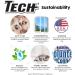 TECH Stain Remover Spray - 24 oz for Carpet Clothes & Upholstery | Ultimate Fabric Cleaner - Buy Online on GoSupps.com