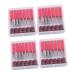 minkissy 4 Sets incra tools nail dip kits nail Grinding Ring cleaning tools kit de u as de gel nail tools nail grinding head nail drill tool manicure drill bits Abrasive belt sand sheet 7x6x2cmx2pcs Assorted Colorx2pcs