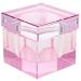 Monomer Cup Nail Crystals Cup 2 Inch Square Crystal Glass Nail Dish for Monomer with Lid High Transparency Nail Cup for Nail Art Acrylic Liquid type1