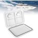 Buy Deck Access Hatch - ABS Double Handle Square Inspection Lid for Marine Boat & Yacht | RE-315-440 Accessory Kit - Buy Online on GoSupps.com