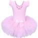 BAOHULU Girls Ballet Leotard with Full Skirt Tutu Dress - Diamond Pink (4-5T) - Buy Online on GoSupps.com