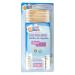 (500 pcs) 3 inches Cotton Swabs Cotton Tip Sticks Buds Double-Tipped Soft Gentle on Face Makeup and Beauty Applicator Nail Polish Removal