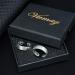 Vicmag Magnetic Copper Rings for Women - 4X Strength, 3500 Gauss Magnets, Adjustable, 100% Pure Copper - 2PCS (Silver) | Jewelry Gift Box - Buy Online on GoSupps.com