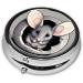 Buy Grey Rat Portable Metal Pill Box - Round Mini 3-Compartment Travel Design for Small Pills - Ideal for On-the-Go - Buy Online on GoSupps.com