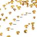 Quesuc 3456 Pieces Nail Crystals AB Nail Art Rhinestones Round Beads Flatback Glass Charms Gems Stones 6 Sizes for Nails Decoration Makeup Clothes Shoes (Gold Mixed SS4 5 6 8 10 12) - Buy Online on GoSupps.com