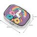 Unicorn Doughnut Rainbow 2 Compartment Pill Case | Cute Travel Pill Organizer for Pocket & Purse Gifts - Buy Online on GoSupps.com
