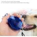 Buy Retractable Dog Leash 7.9ft - Nylon Roller Leash for Small & Medium Dogs | One-Handed Brake Jogging & Guiding Leash in Blue - Buy Online on GoSupps.com