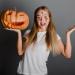 3D Red Glitter Halloween Face Stickers - Temporary Diamond Art for Kids & Adults | Perfect for Halloween Parties - Buy Online on GoSupps.com
