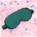 KOCKSHION 1 Pc Eye Mask Silk Sleeping Mask Sleep Mask Silk Eye Mask Sleeping Mask Eye Silk Mask Contoured Cup Night Blindfold Silk Eyeshadow Shaded Eye Patch Green - Buy Online on GoSupps.com